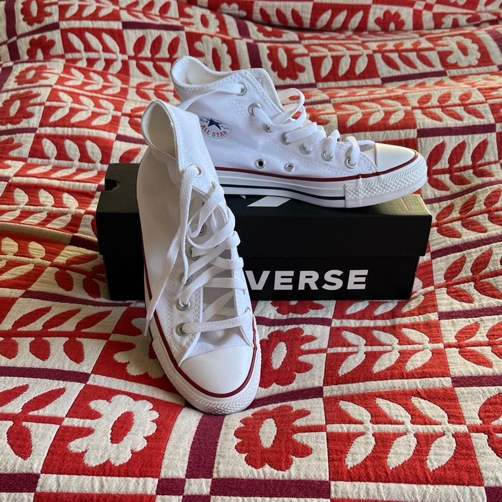 Converse Classic All Star White High-Tops BNWT